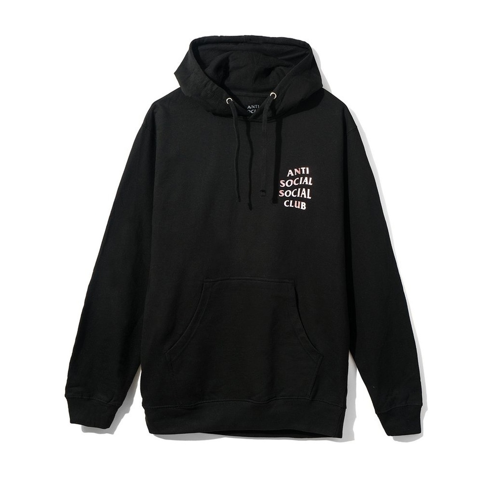 (SOLD) Anti Social Social Club Stressed Hoodie - Picture 2 of 8